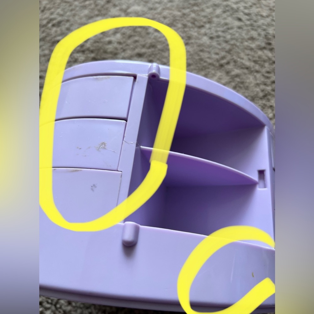 Polly Pocket Flower Case - Year 1991. READ DESCRIPTION - Picture 4 of 6
